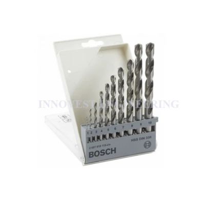 Bosch 10 PC HSS-G Set Drill Bit