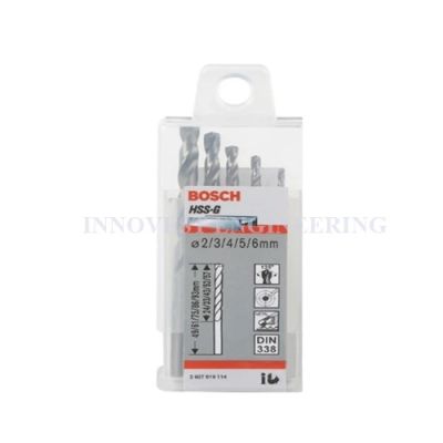 Bosch 5 PC HSS-G Set Drill Bit