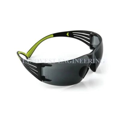 3M SF402AF SecureFit Gray Anti-Fog Protective Eyewear