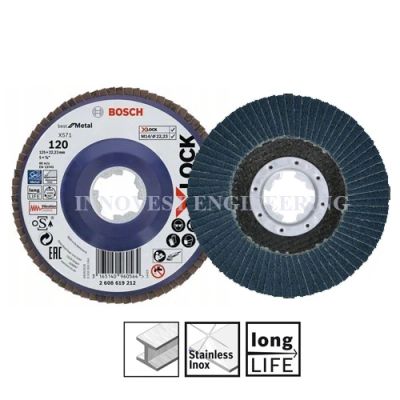 Bosch 4" Flap Disc for Stainless Steel