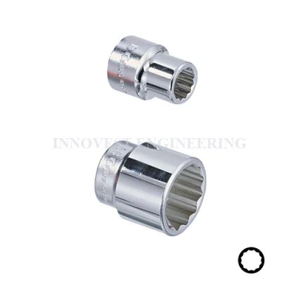 Genius 3/4″ 12 Point Hand Socket – Metric
