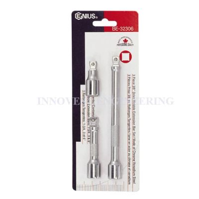 Genius 3 pieces 3/8″ Drive Extension Bar Set
