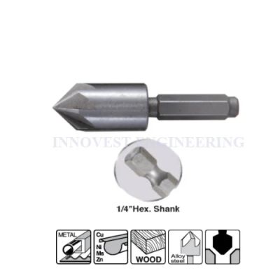 Makita Countersink Bit with Seven Cutting Edges
