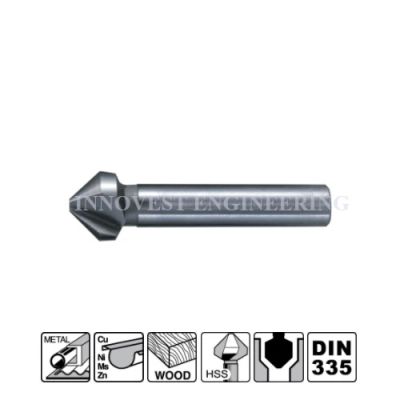 Makita Countersink Bit with Three Cutting Edge - Straight Shank