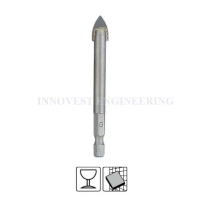 Makita Glass Bit with 1/4" Hex Shank