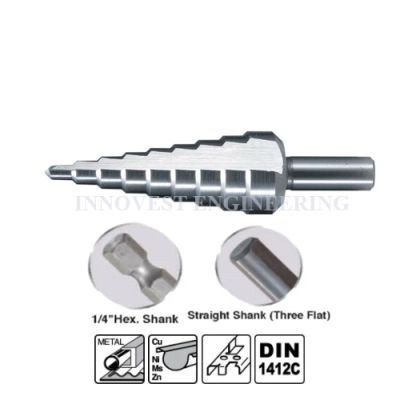 Makita Straight Flute Step Drill Bit