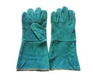 Welding Gloves (Green), 13″