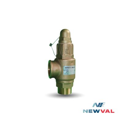 NEWVAL R10 BRONZE BODY SAFETY RELIEF VALVE WITHOUT LEVER