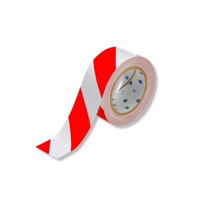 Hazard Adhesive Floor Tape – Red & White