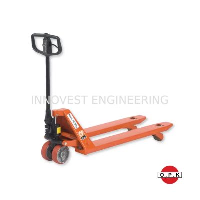 OPK Premium Low Profile Catch Pallet Truck (Carlos Wheels)