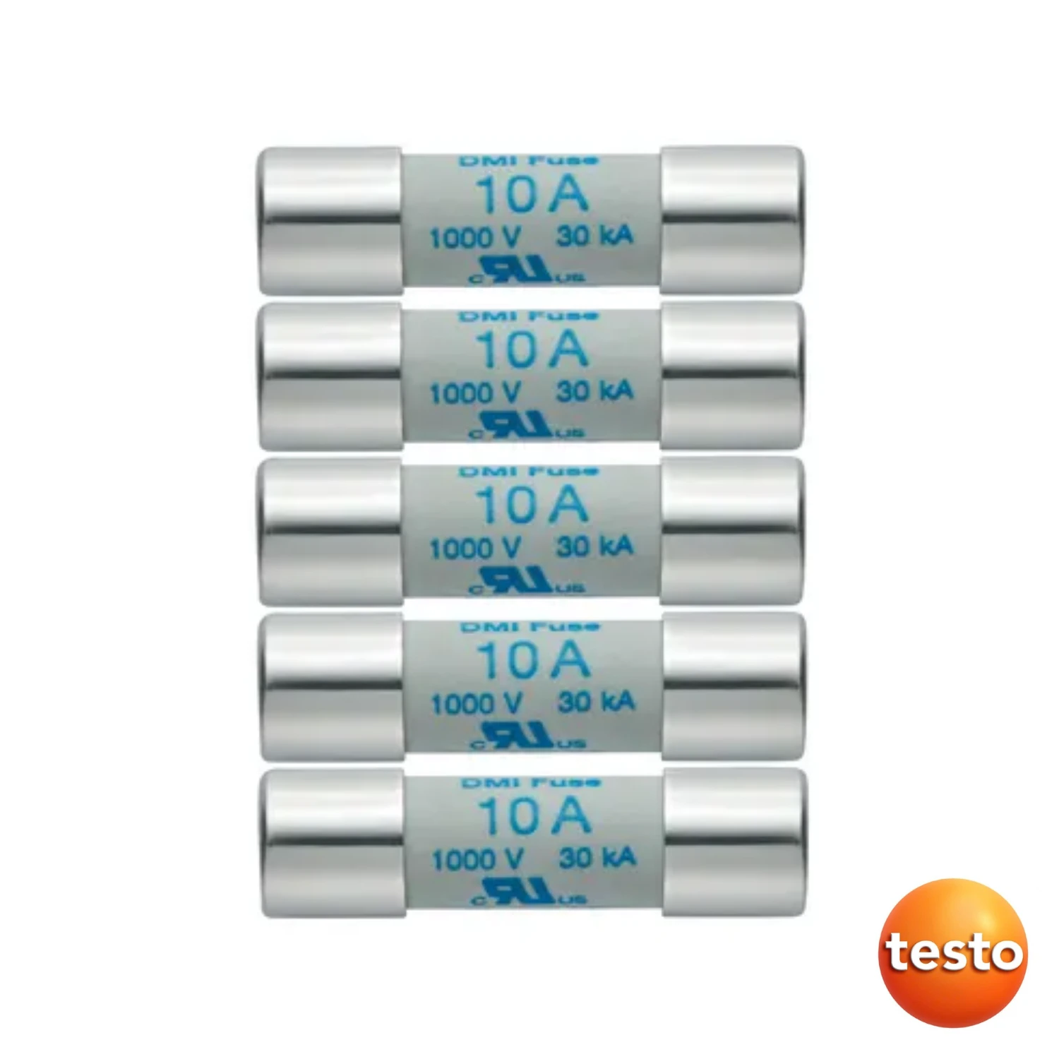 Testo Spare 10 a/1000 V Fuses - 5 Items