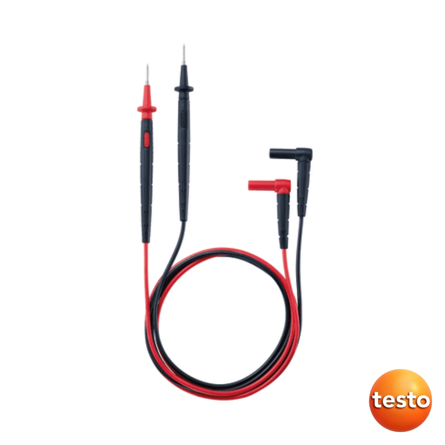 Testo Standard Measuring Cables (Angled Plug) - Tip Ø: 2 mm