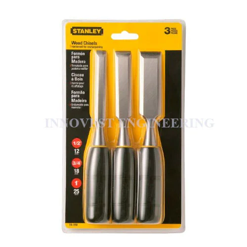 Stanley 3-Piece Wood Chisel Set