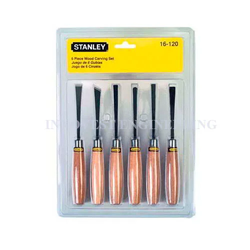 Stanley 6-Piece Wood Carving Set