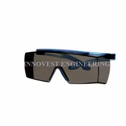 3M SF3702ASGAF-BLU SecureFit Scotchgard Grey Protective Eyewear