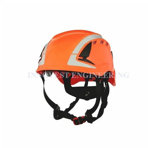 3M X5007VE-CE SecureFit Orange Vented Safety Helmet