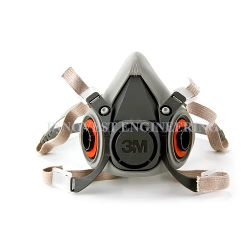 3M 6200 Dual Cartridge Half Facepiece Respirator