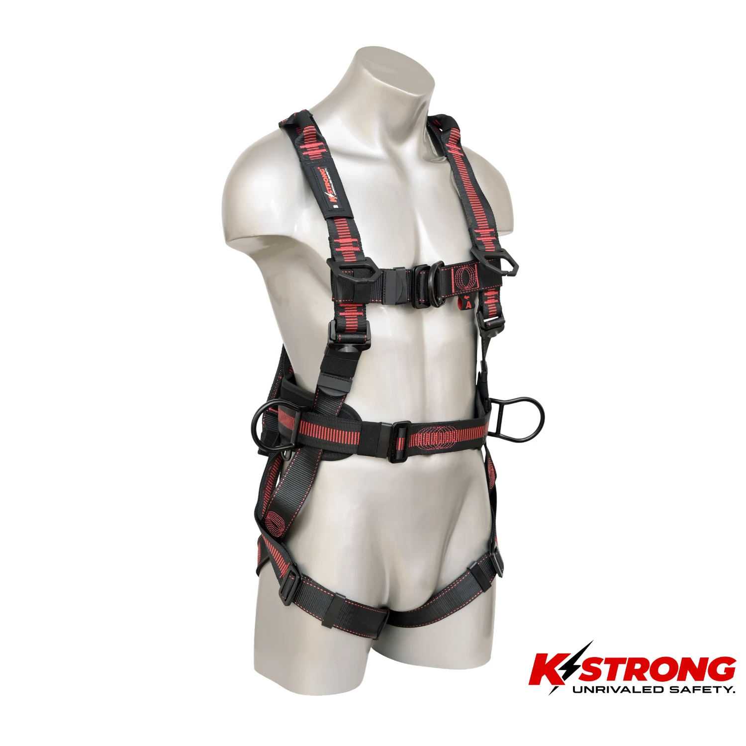 K STRONG Elite Construction Harness 3-Point Adjustment, 3-Point Attachment