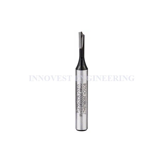 Bosch Straight Router Bit, 1 Flute