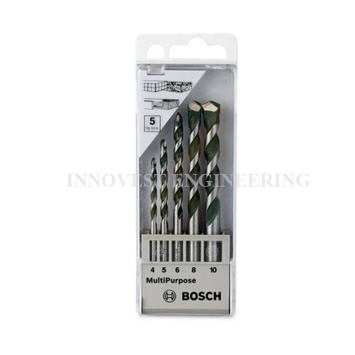 Bosch Multi Purpose Drill Bit (CYL-4) Set - 5pcs