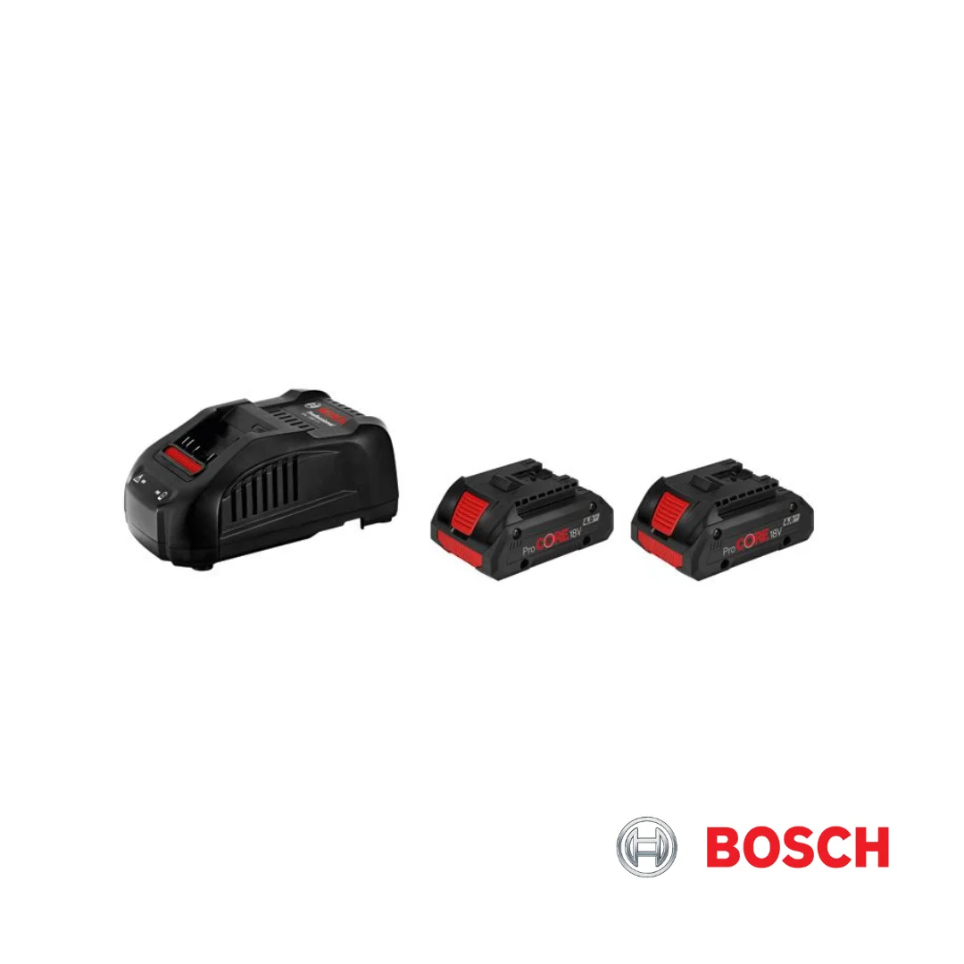Bosch ProCore starter kit 18V 4.0 Ah (2 Batteries) +GAL 1880 CV (1 Charger)