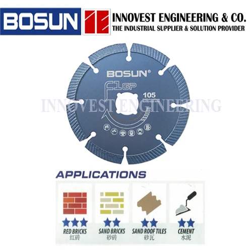 Bosun 4" F1GP General Purpose Diamond Cutting Wheel