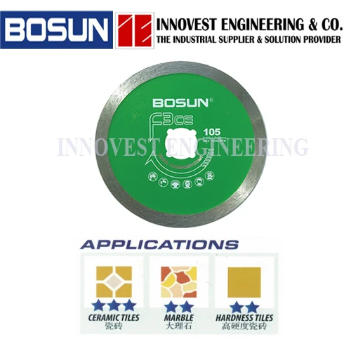 Bosun 4" F3CE Ceramic Diamond Cutting Wheel