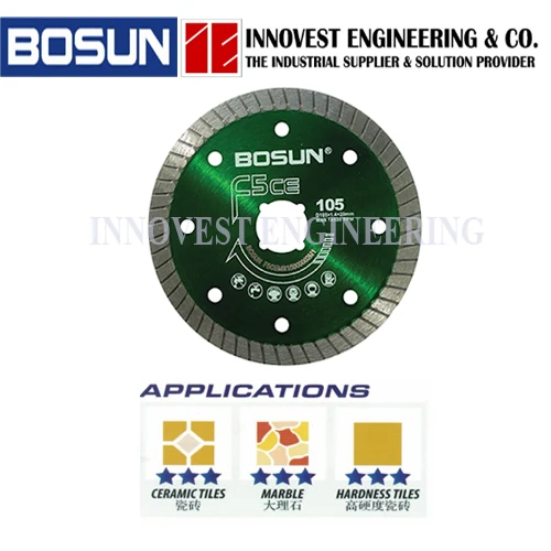 Bosun 4" F5CE Ceramic Diamond Cutting Wheel