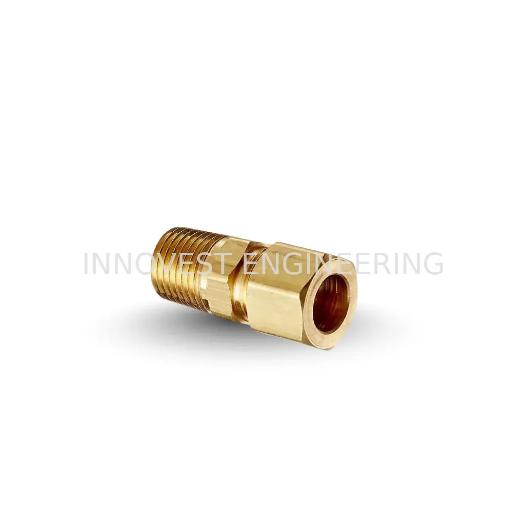 Brass Compression Male Connector