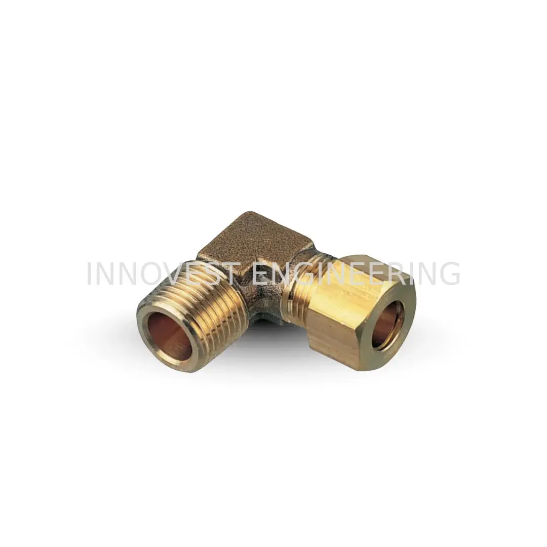 Brass Compression Male Elbow