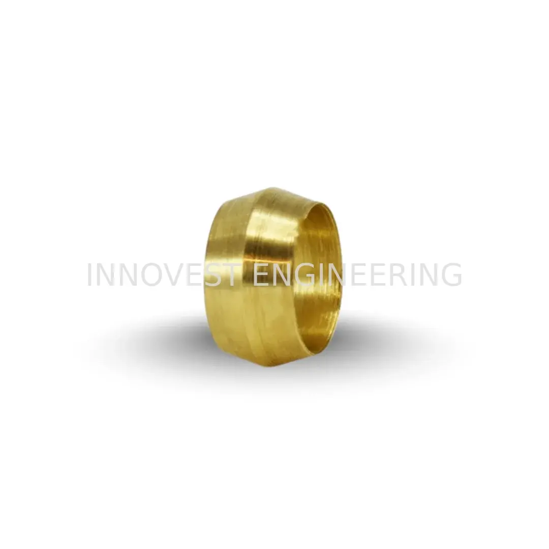 Brass Compression Sleeve - Metric