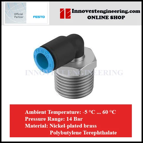 Festo NPQE Push In Elbow Fittings