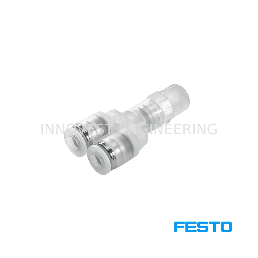 NPQP-Y-R18-Q4-FD-P Festo Push In Y Fitting