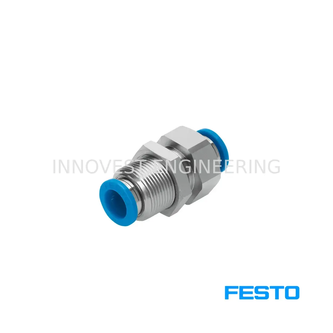 QSS-F Festo Push In Bulkhead Connector