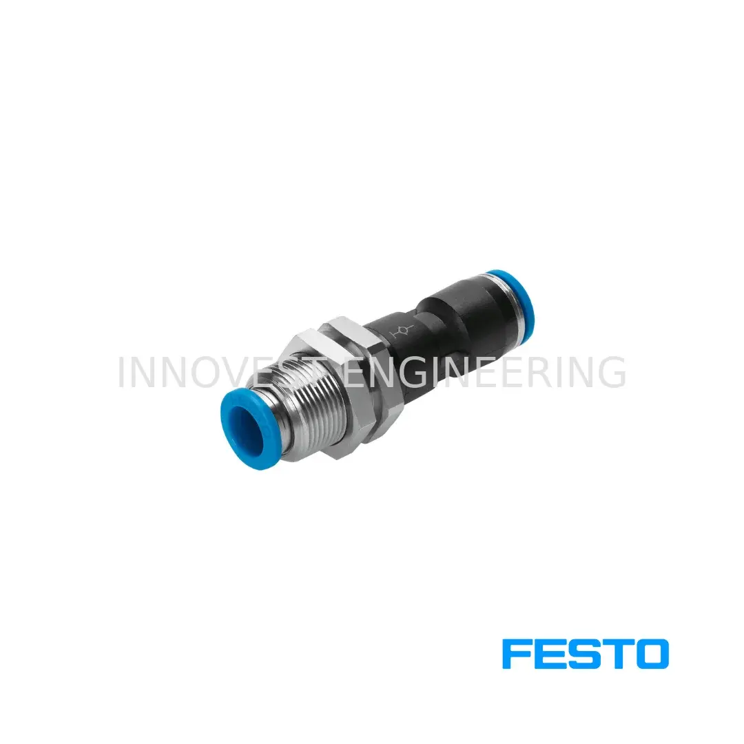QSSK Festo Push In Bulkhead Connector