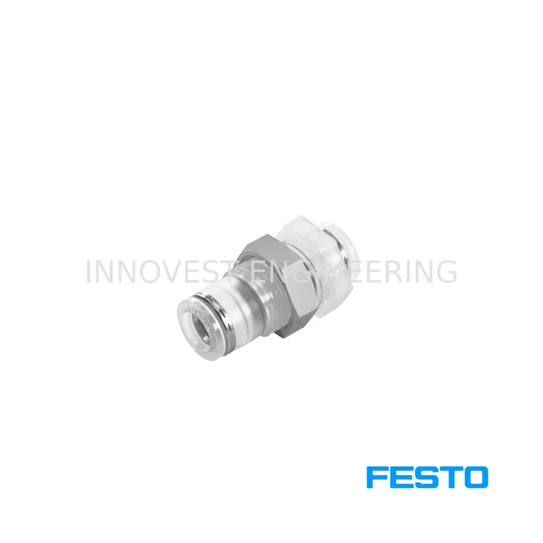 NPQP-H-Q-E-FD Festo Push In Bulkhead Connector