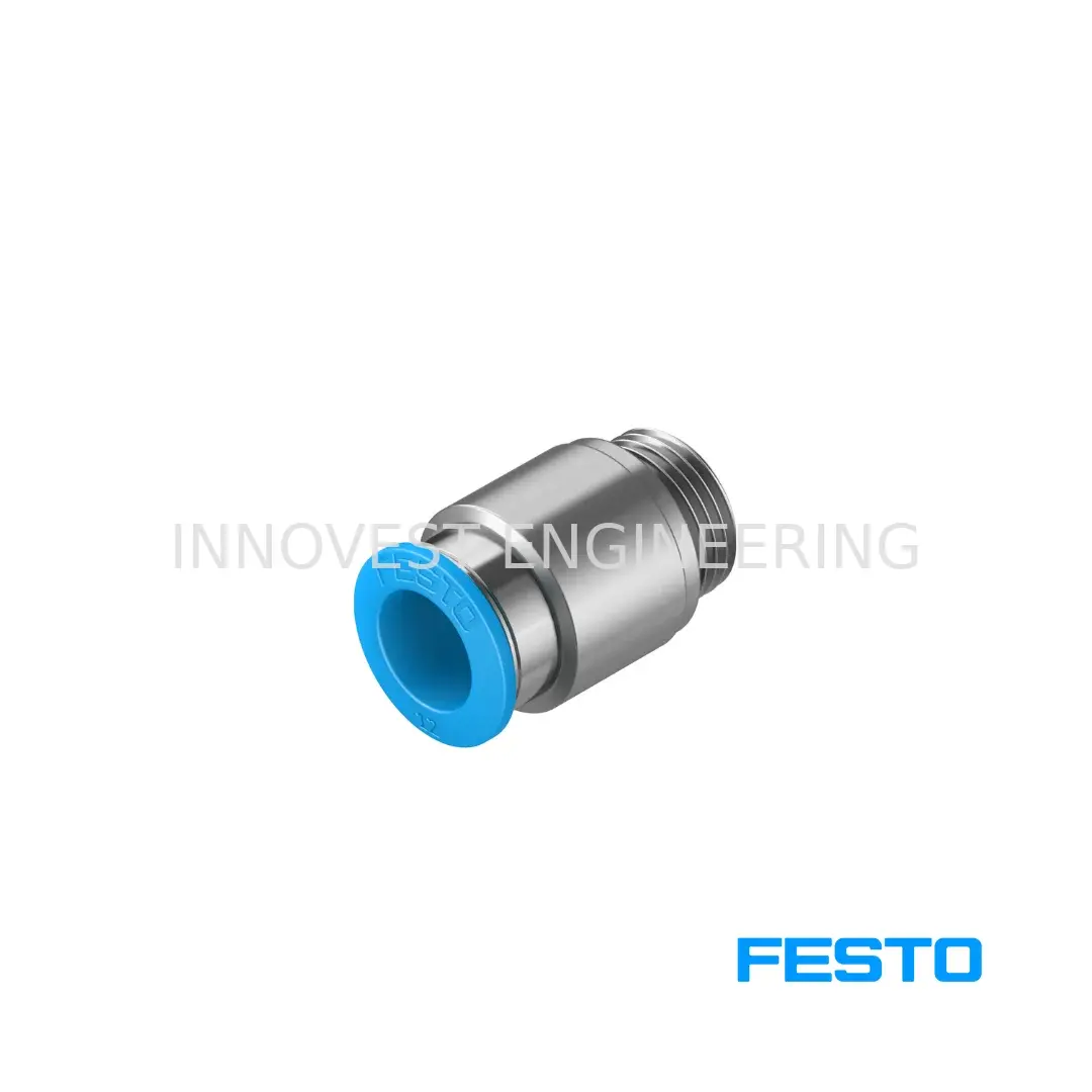 QS-G-I Festo Push In Straight Fittings