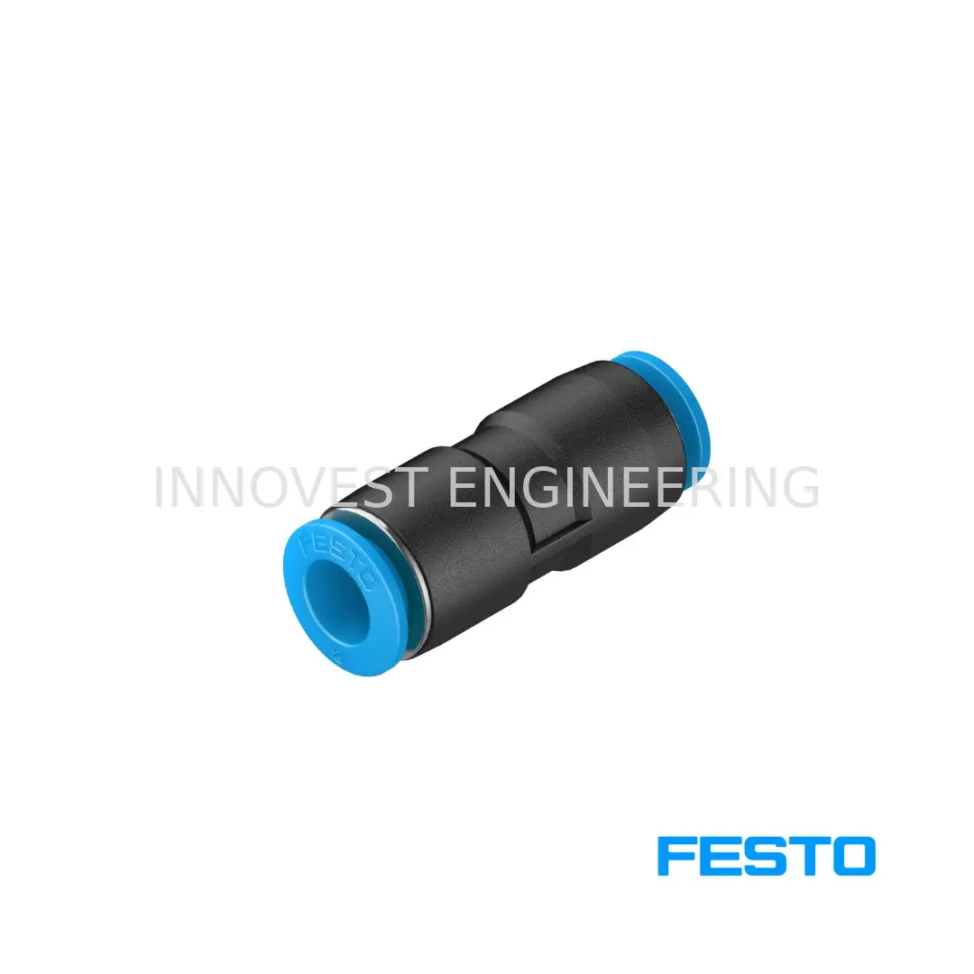 QS Festo Push In Straight Connector