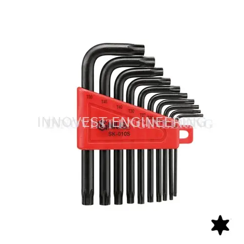 Genius 10 Piece Star Key Set