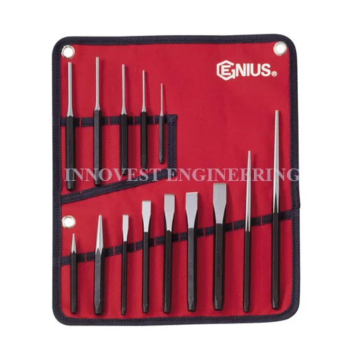 Genius 14 Piece Center Punch & Chisel Set