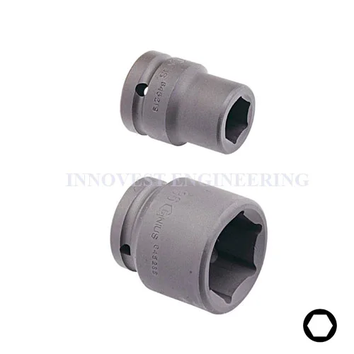 Genius 1″ Drive 6 Point Impact Socket – Metric