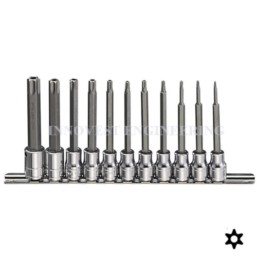Genius 3/8″ Drive Pentacle Bit Socket Set
