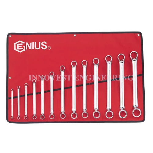 Genius 13 Piece Double Ended Offset Ring Wrench Set