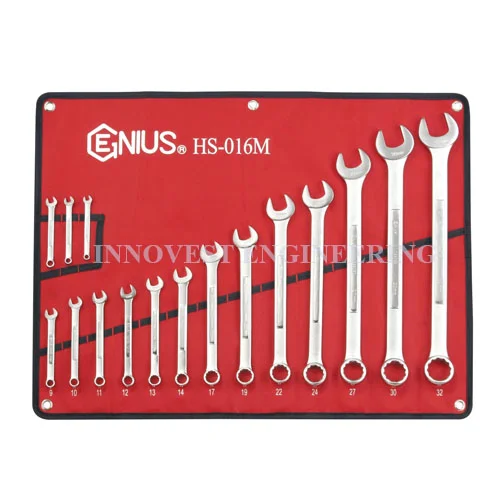 Genius 16 Piece Combination Wrench