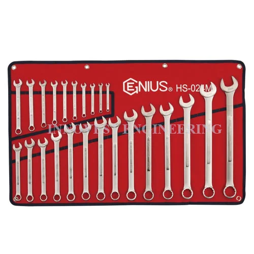 Genius 24 Piece Combination Wrench – Metric