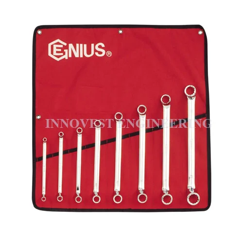 Genius 8 Piece Double Ended Offset Ring Wrench Set