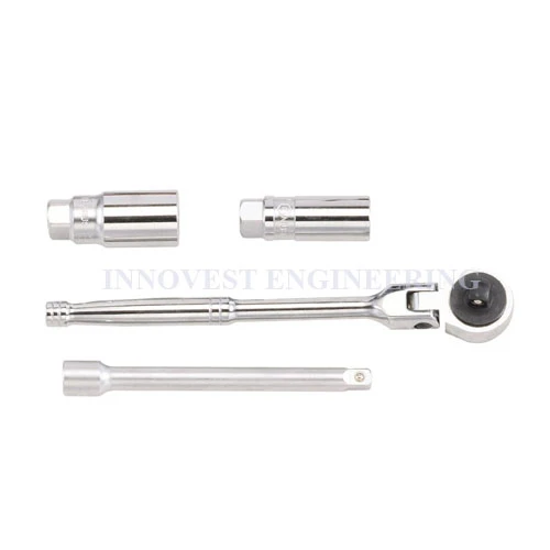 Genius 4 Piece 3/8″ Spark Plug Socket Set