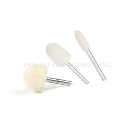 Glitz Non Woven Felt Buffing (White)