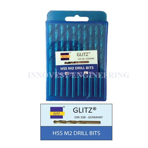 Glitz HSS M2 Drill Bits (Metal) - mm