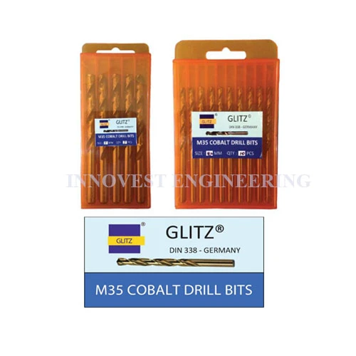 Glitz M35 Cobalt Drill Bits (Stainless Steel)